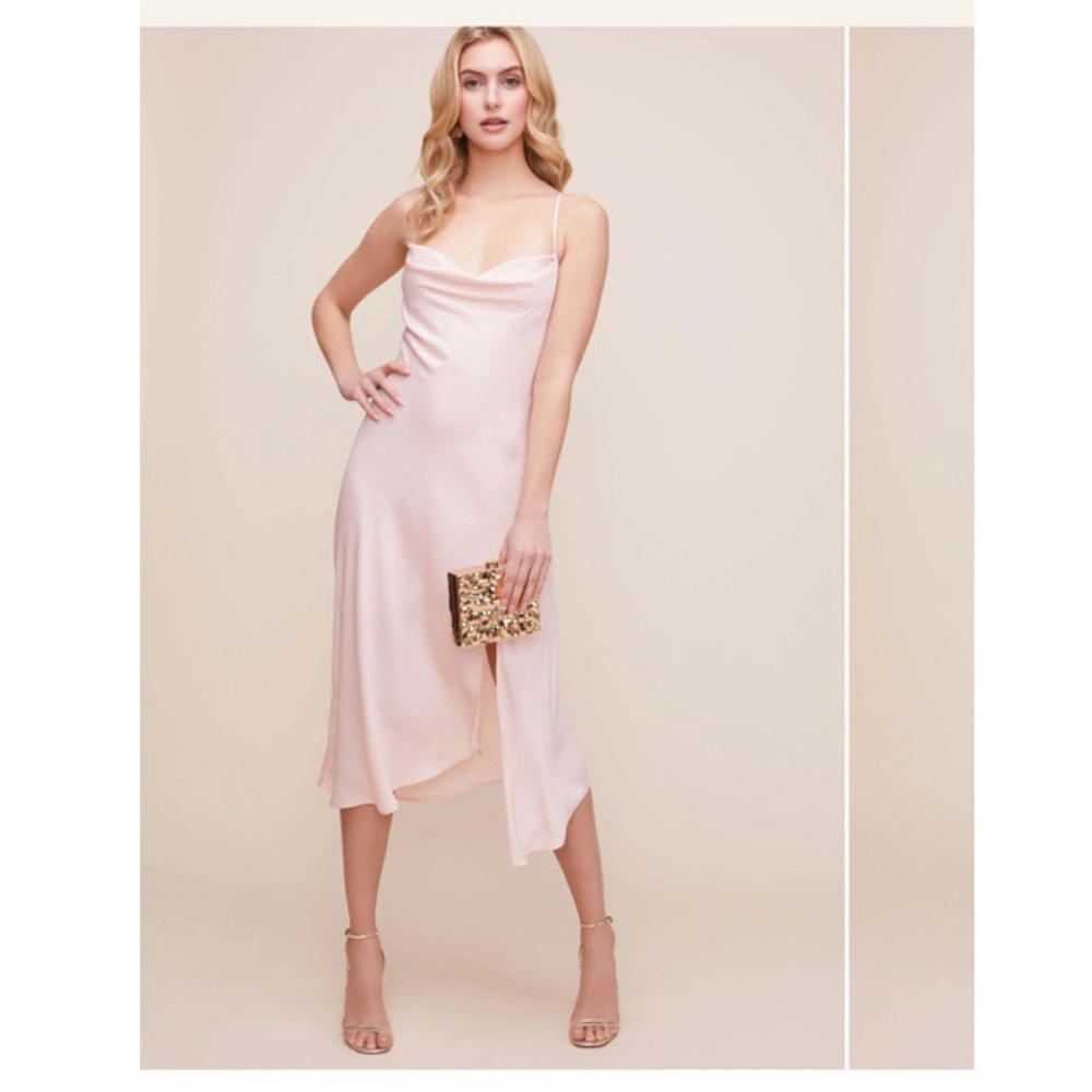 ASTR GAIA MIDI DRESS